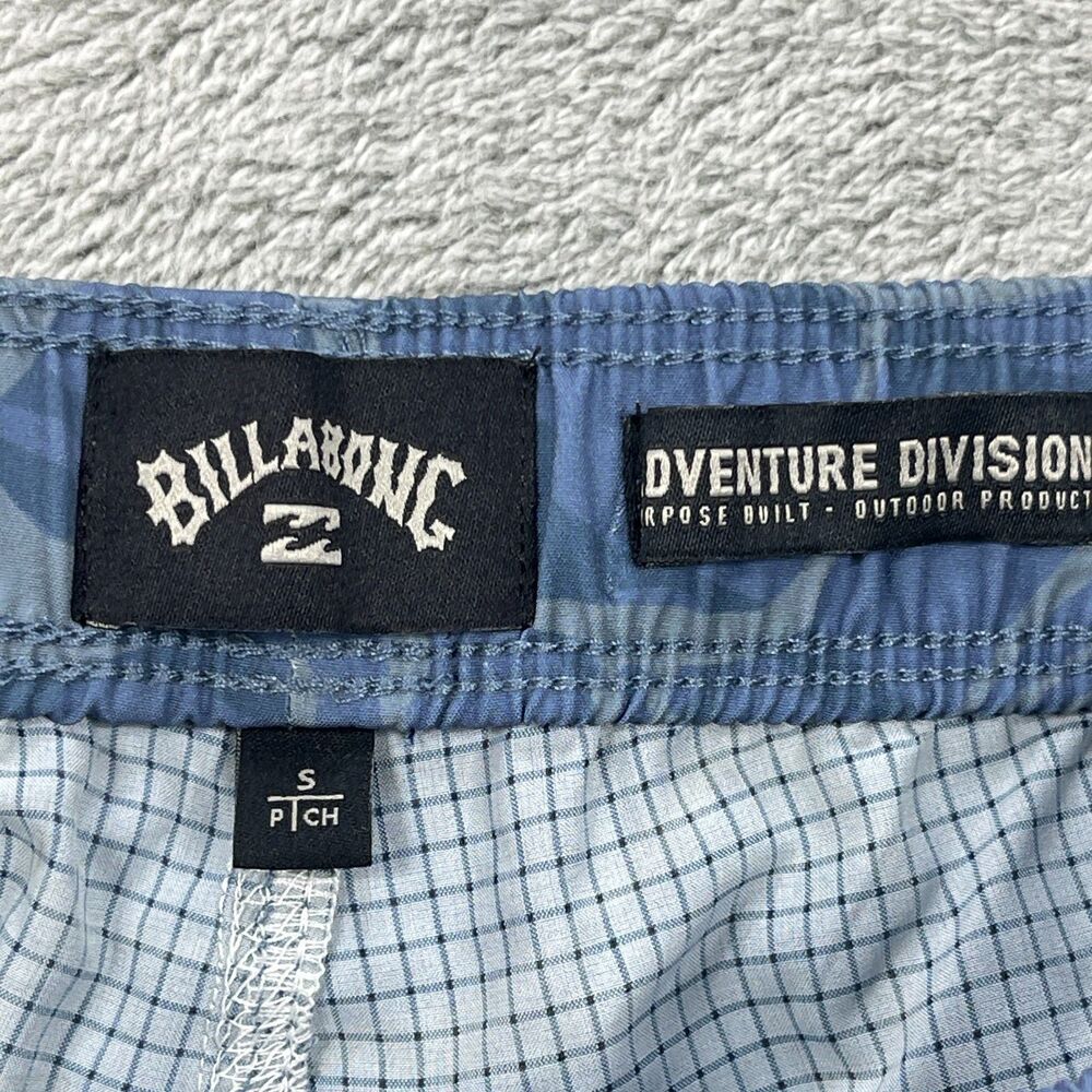 Billabong Blue & Light Gray Patterned Hybrid Shorts - Picture 5 of 8
